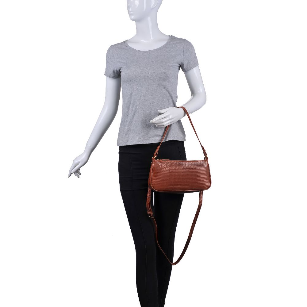 Product Image of Urban Expressions Dominique Crossbody 840611174390 View 5 | Cognac