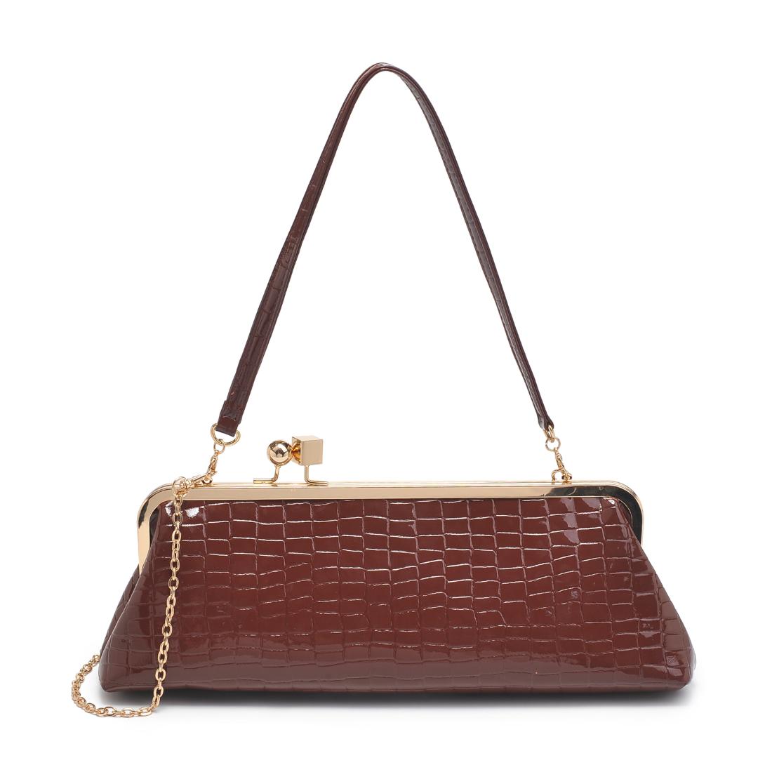 Product Image of Urban Expressions Piper Clutch 840504200731 View 5 | Chocolate