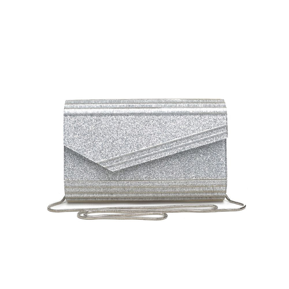 Product Image of Urban Expressions Kesha Evening Bag 840611169792 View 1 | Silver