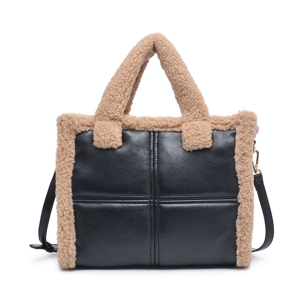 Product Image of Urban Expressions Cheviot Tote 840611101457 View 5 | Black