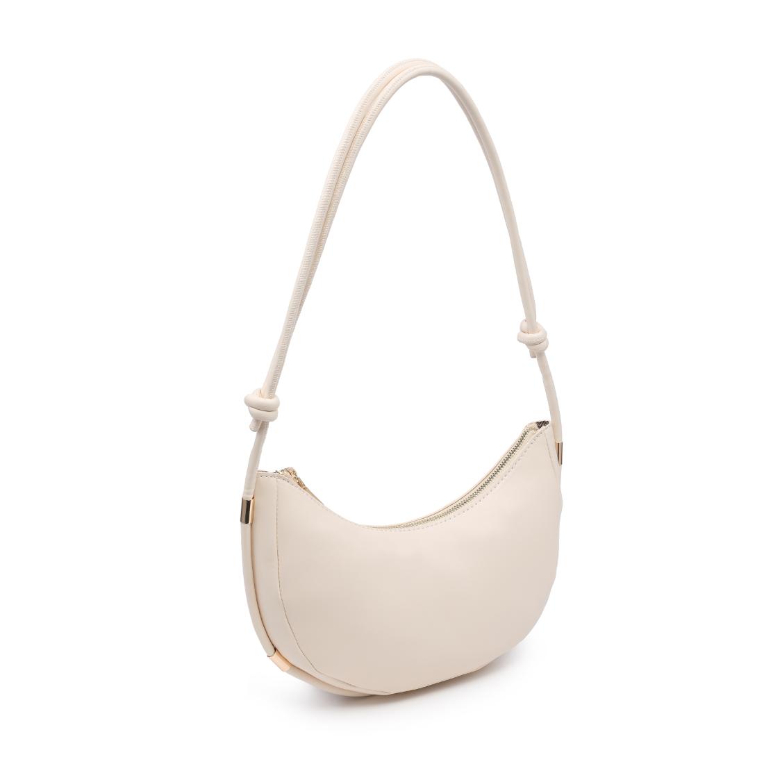 Woman wearing Cream Urban Expressions Murphy Crossbody 840504208171 View 6 | Cream