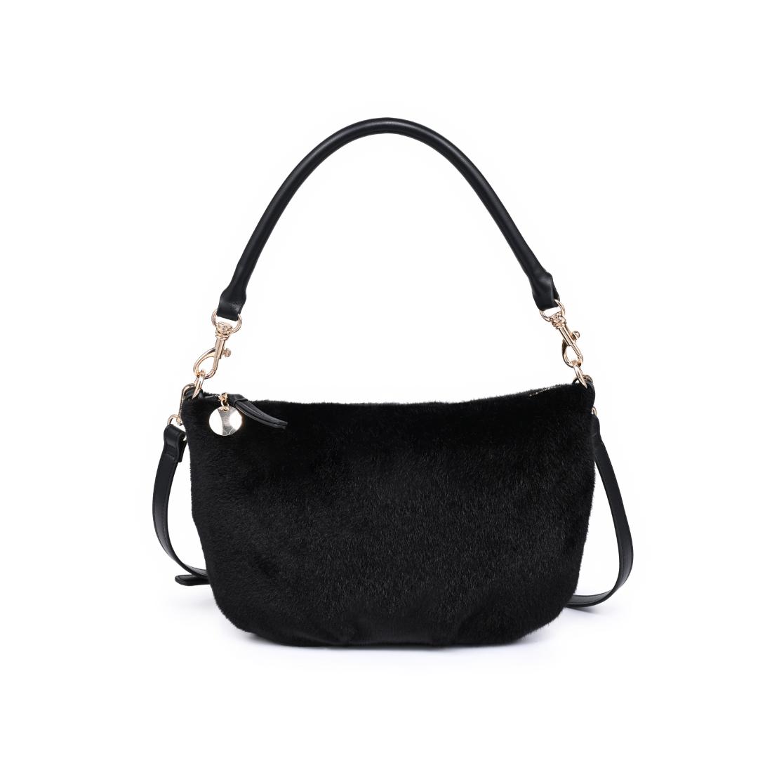 Urban Expressions Jordan - Fur Crossbody 840504211836 View 5 | Black