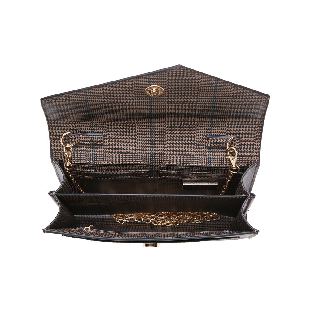 Woman wearing Nutmeg Urban Expressions Xavier Clutch NA-840611156631 View 9 | Nutmeg