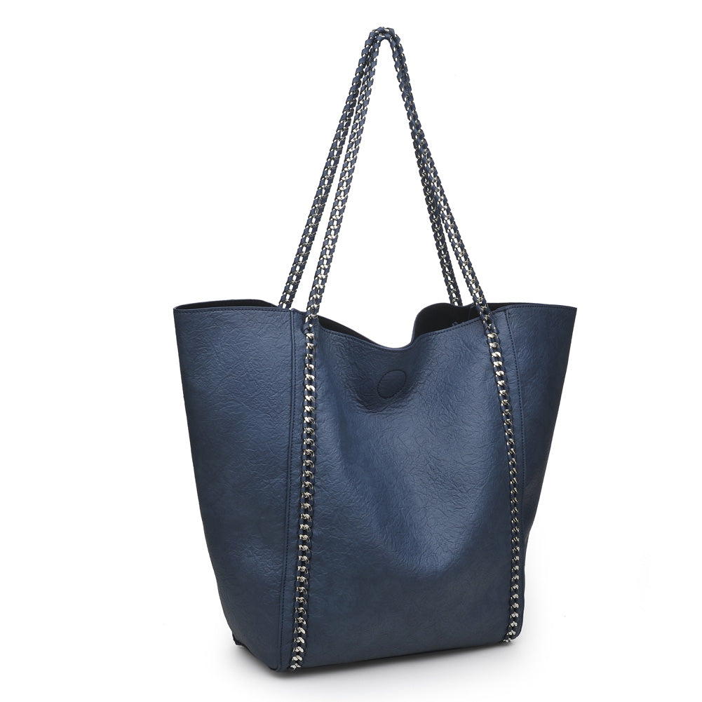 Product Image of Urban Expressions Matilda Tote NA-840611151476 View 2 | Navy