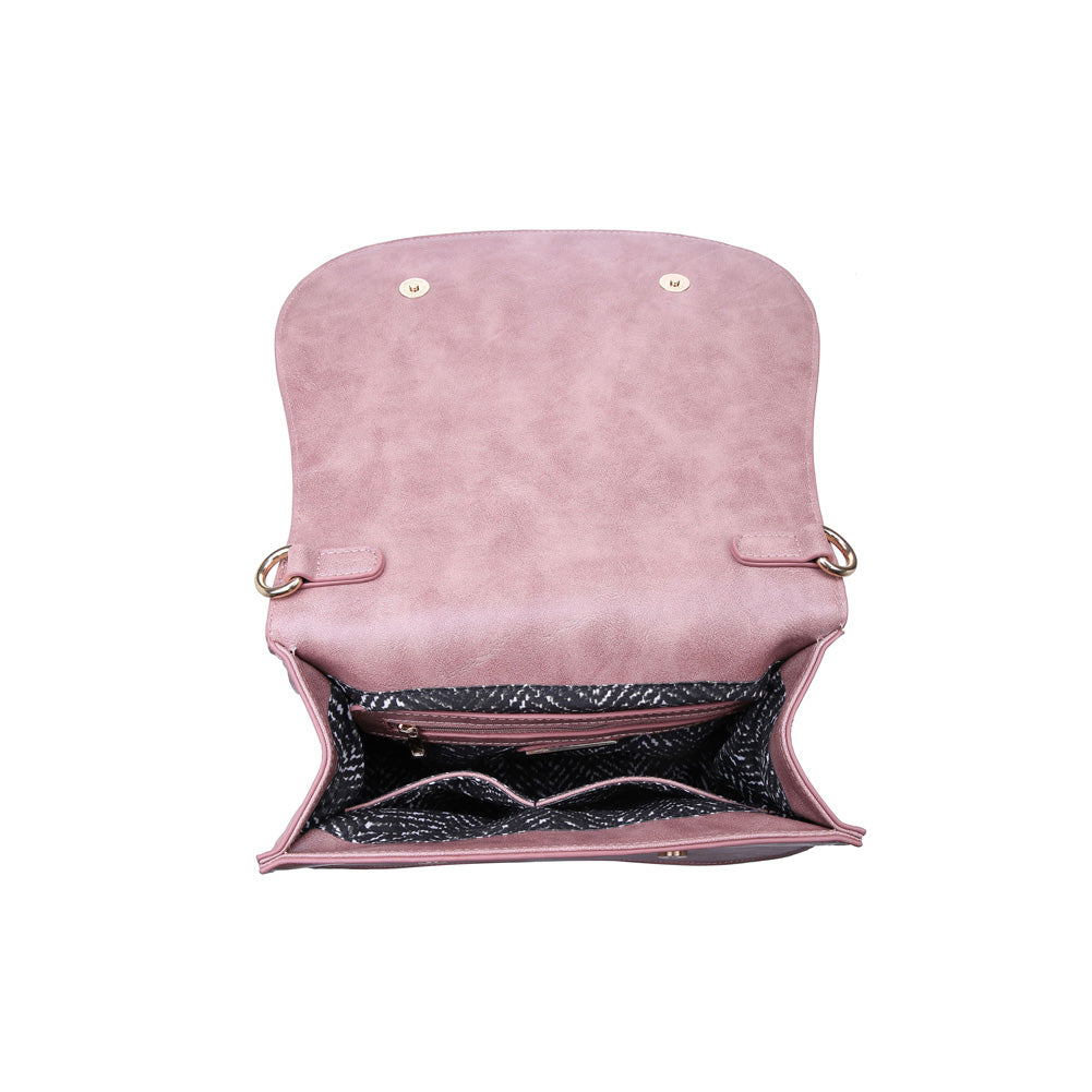 Product Image of Urban Expressions Khloe Mini Crossbody NA-840611151728 View 4 | Antique Pink