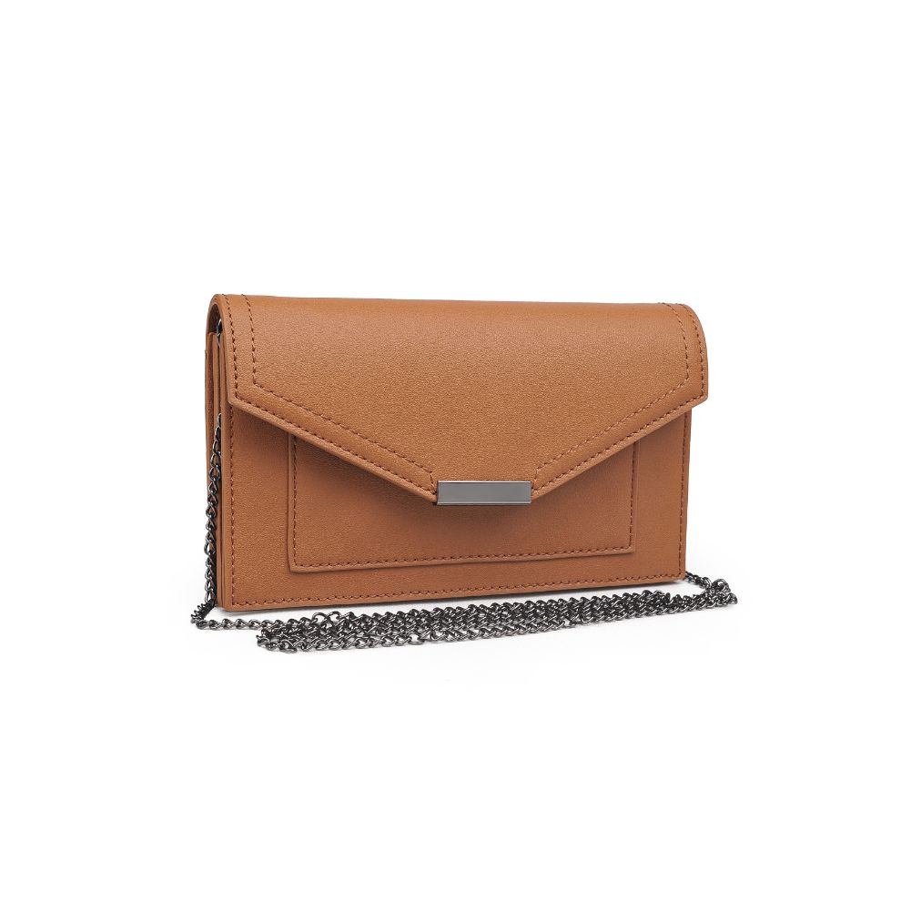 Product Image of Urban Expressions Perry Clutch NA-840611166296 View 2 | Tan
