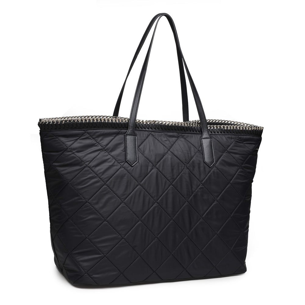 Woman wearing Black Urban Expressions Rush Tote 840611156532 View 6 | Black