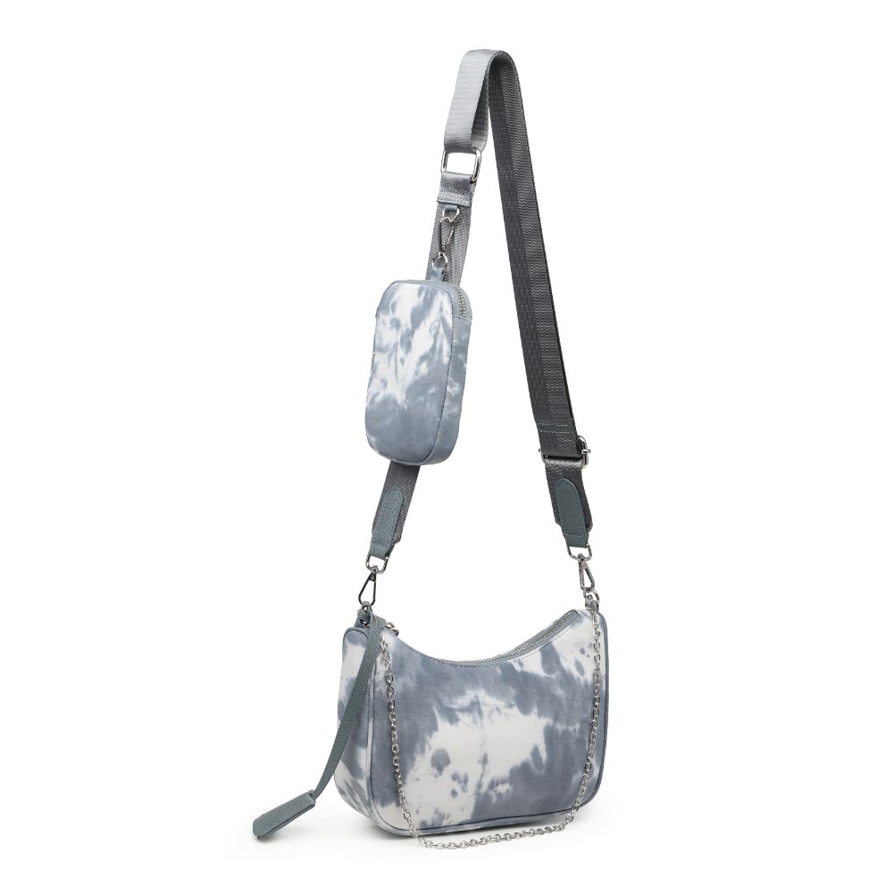 Product Image of Urban Expressions Joss - Nylon Crossbody 840611176851 View 6 | Slate Cloud