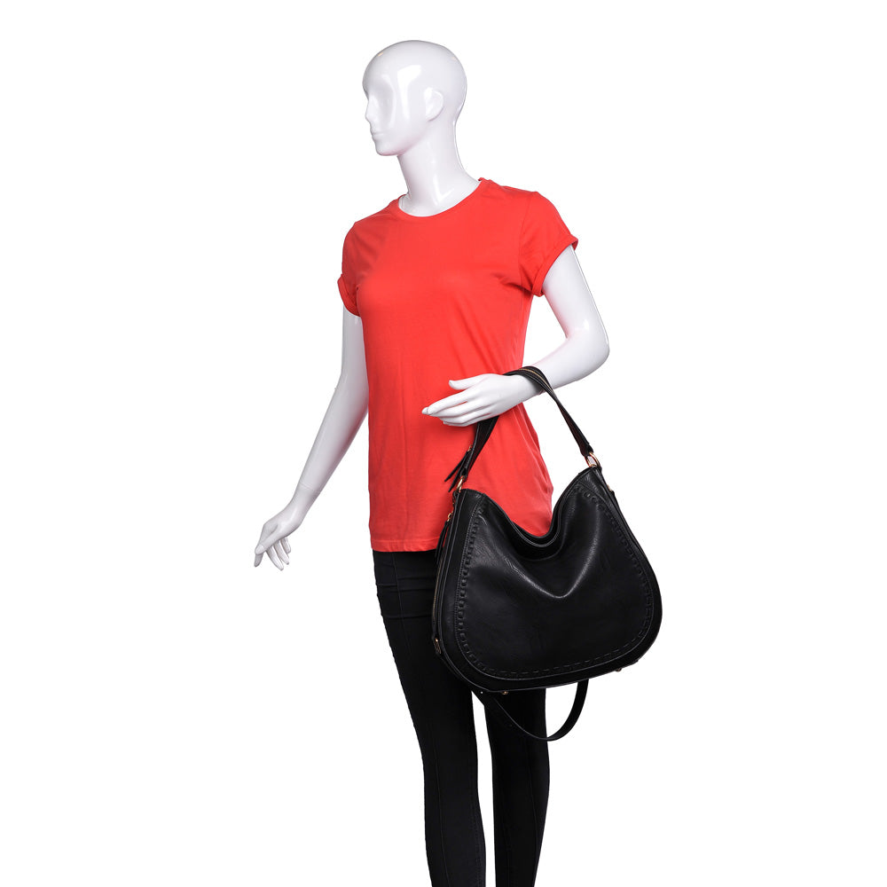 Product Image of Urban Expressions Kailey Hobo NA-840611160232 View 5 | Black