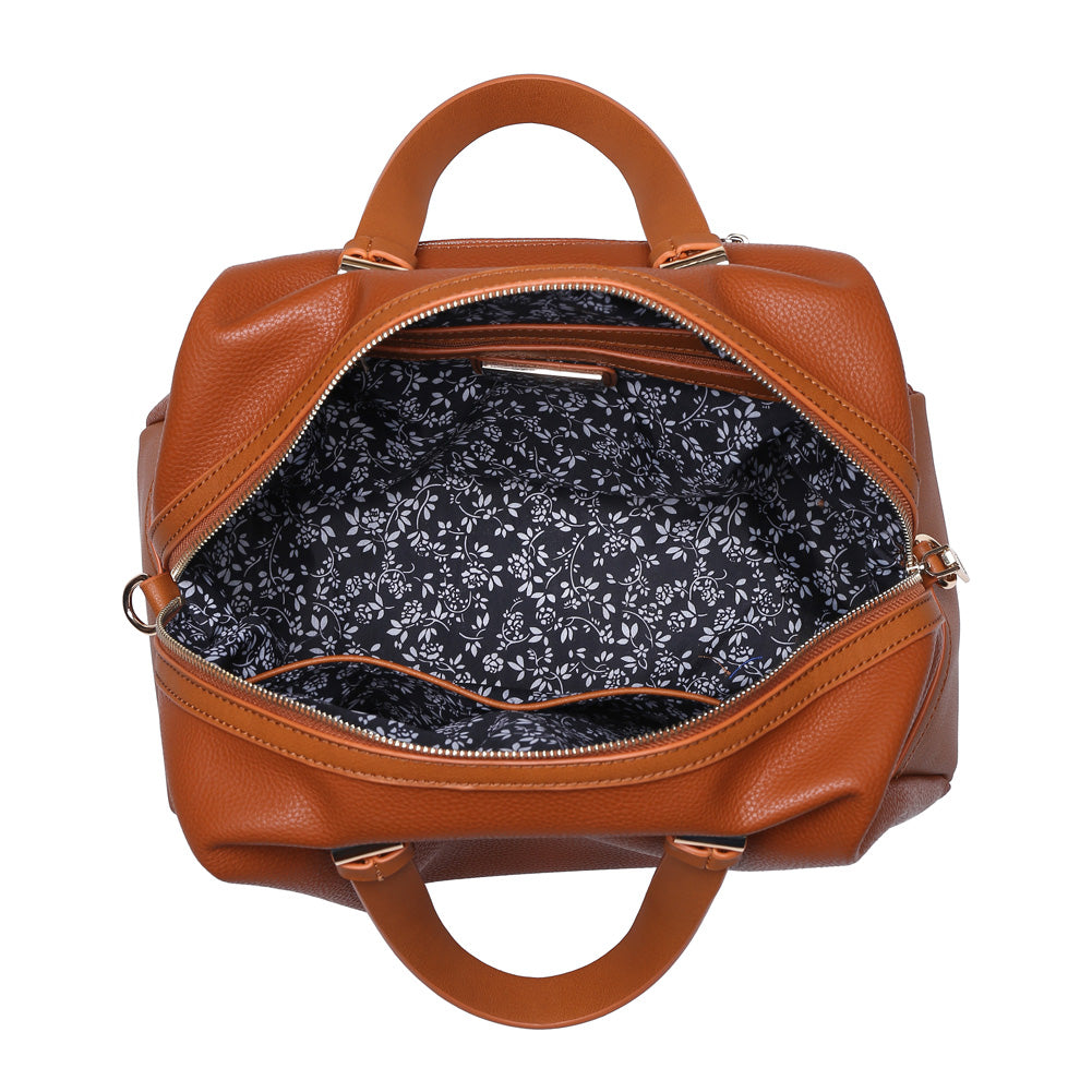 Product Image of Urban Expressions Gwen Satchel NA-840611144591 View 4 | Tan