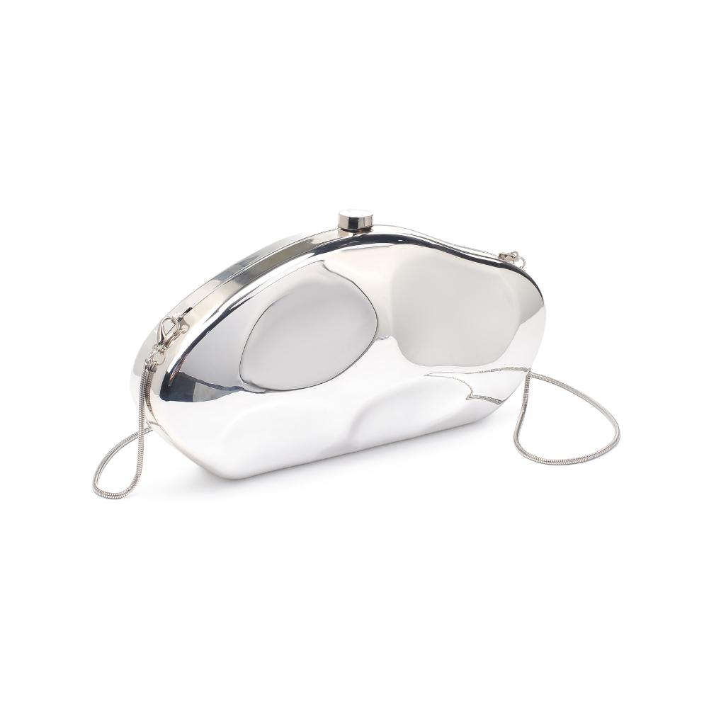 Urban Expressions Marly Evening Bag 840611193384 View 6 | Silver
