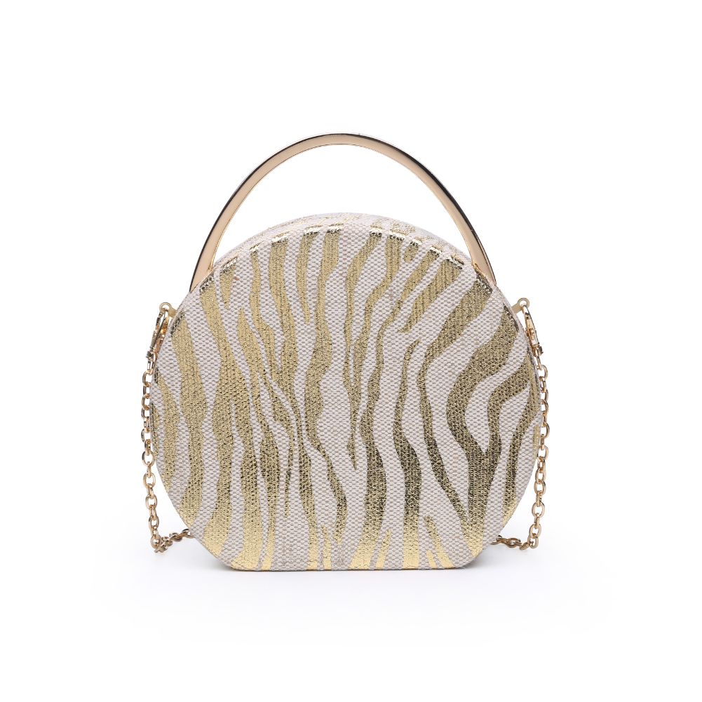 Product Image of Urban Expressions Aria Evening Bag 840611170835 View 3 | Gold Multi