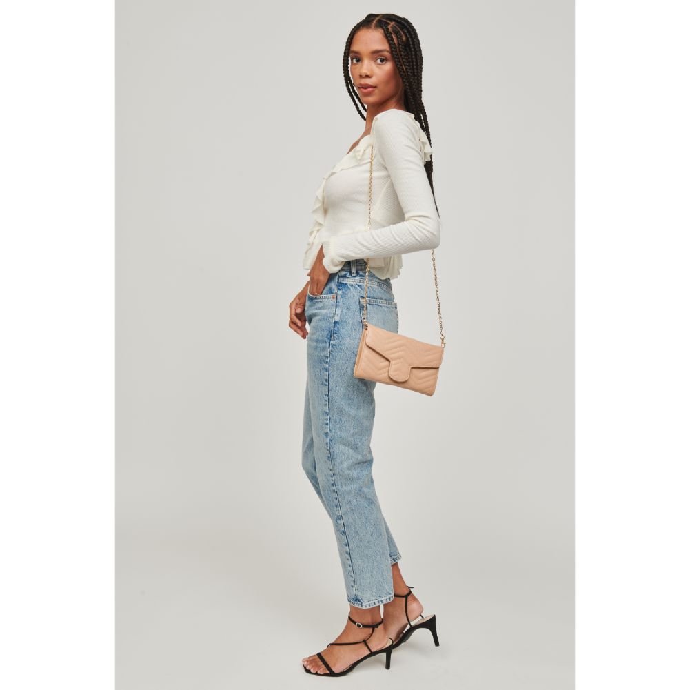 Woman wearing Natural Urban Expressions Gabriella Crossbody 840611110237 View 3 | Natural
