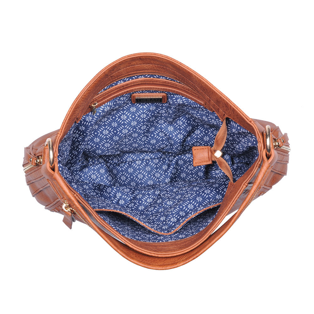 Product Image of Urban Expressions Kailey Hobo NA-840611160249 View 4 | Cognac