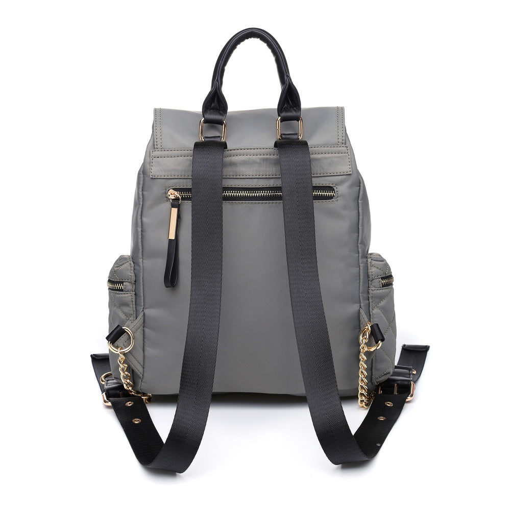 Product Image of Urban Expressions Waltz Backpack NA-840611154910 View 3 | Grey