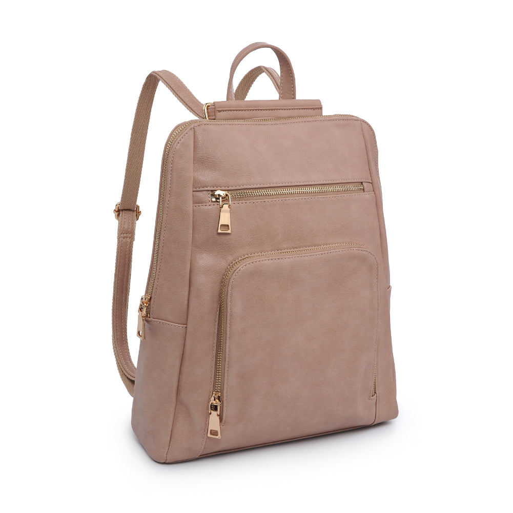 Product Image of Urban Expressions Gramercy Backpack 840611178671 View 6 | Almond