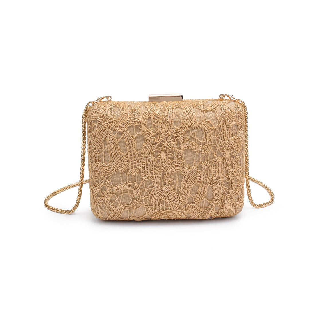 Woman wearing Natural Urban Expressions Ayla Evening Bag 840611149190 View 5 | Natural
