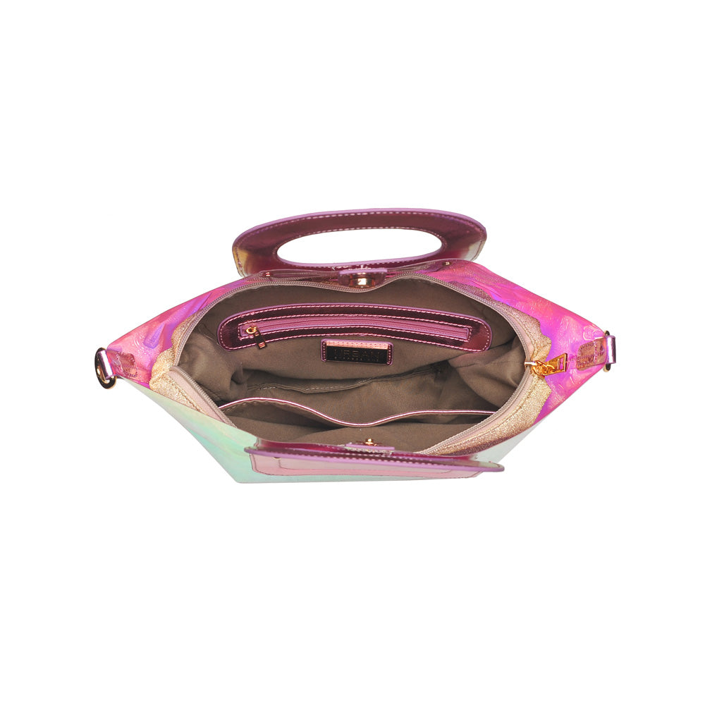 Product Image of Urban Expressions Joplin Satchel NA-840611144478 View 4 | Pink