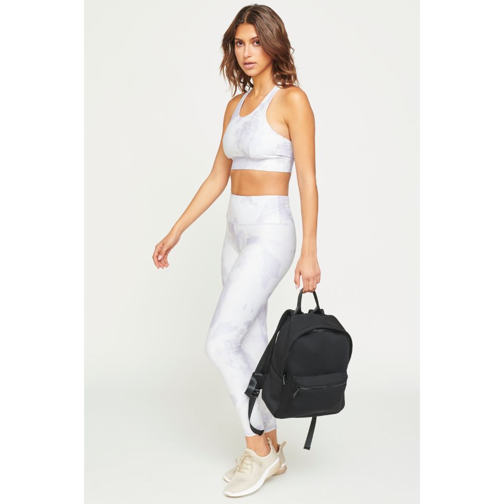 Woman wearing Black Urban Expressions Declan Backpack 840611180773 View 4 | Black