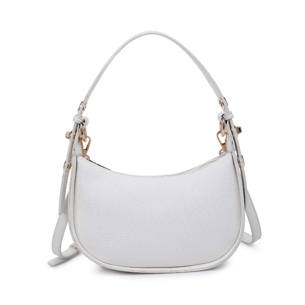 Product Image of Urban Expressions Rhoda Shoulder Bag 840611118530 View 5 | White