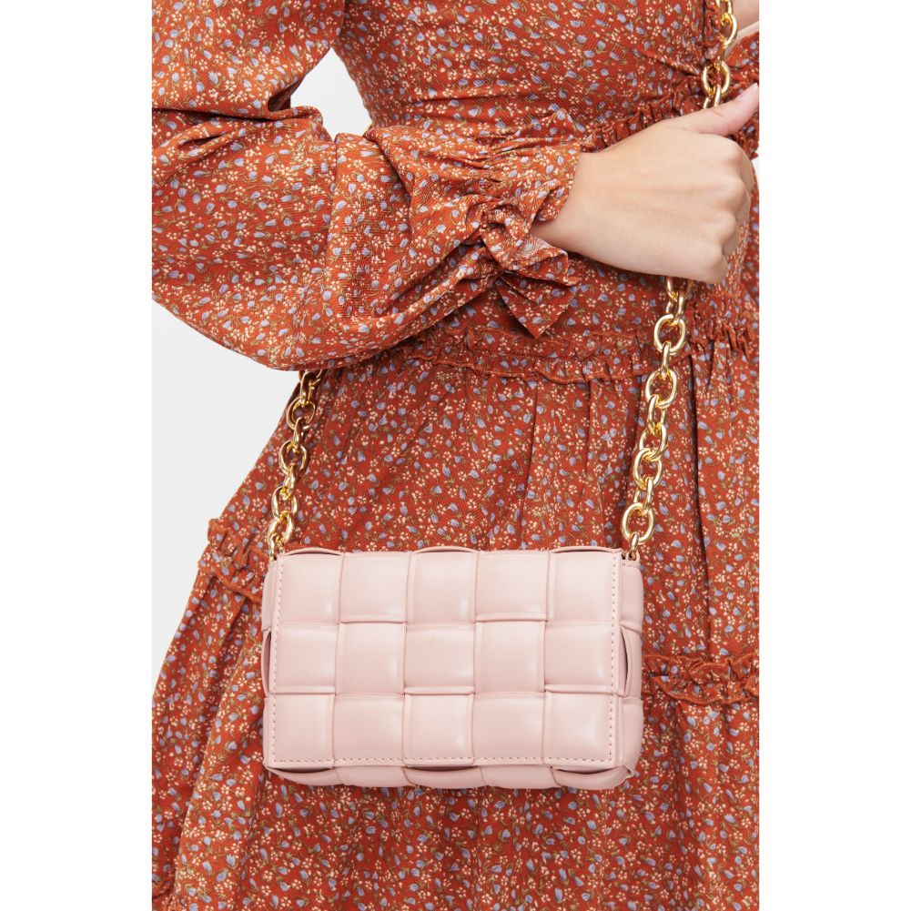 Woman wearing French Rose Urban Expressions Holden Crossbody 840611101297 View 1 | French Rose