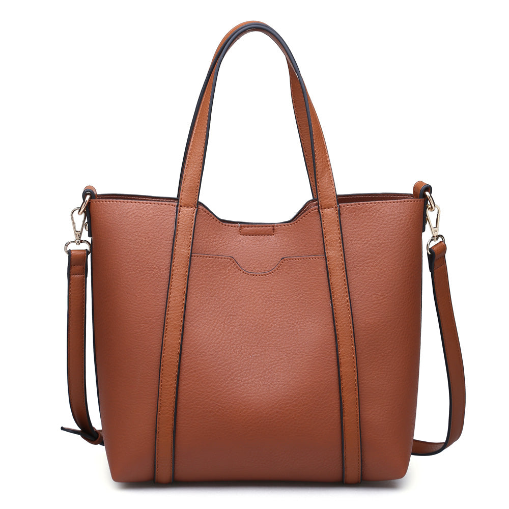 Product Image of Urban Expressions York Tote NA-840611136145 View 1 | Tan