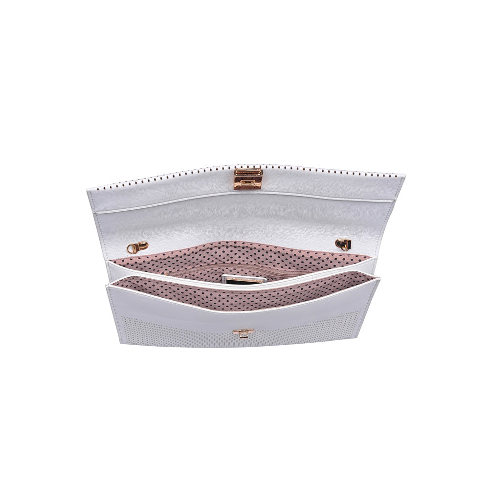 Product Image of Urban Expressions Waverly Clutch NA-840611159526 View 4 | White