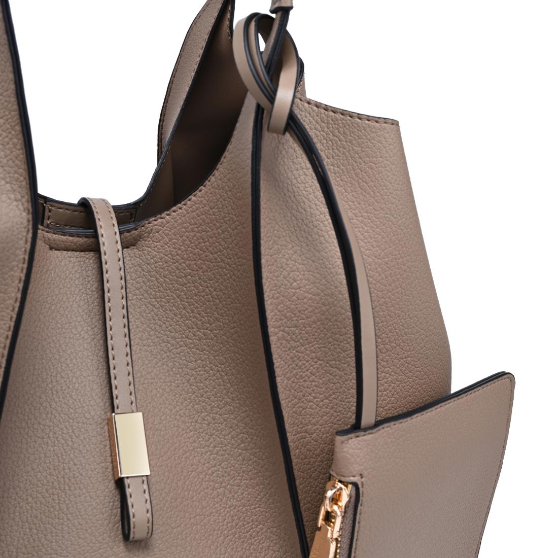 Urban Expressions Woody Tote 840504214783 View 8 | Taupe
