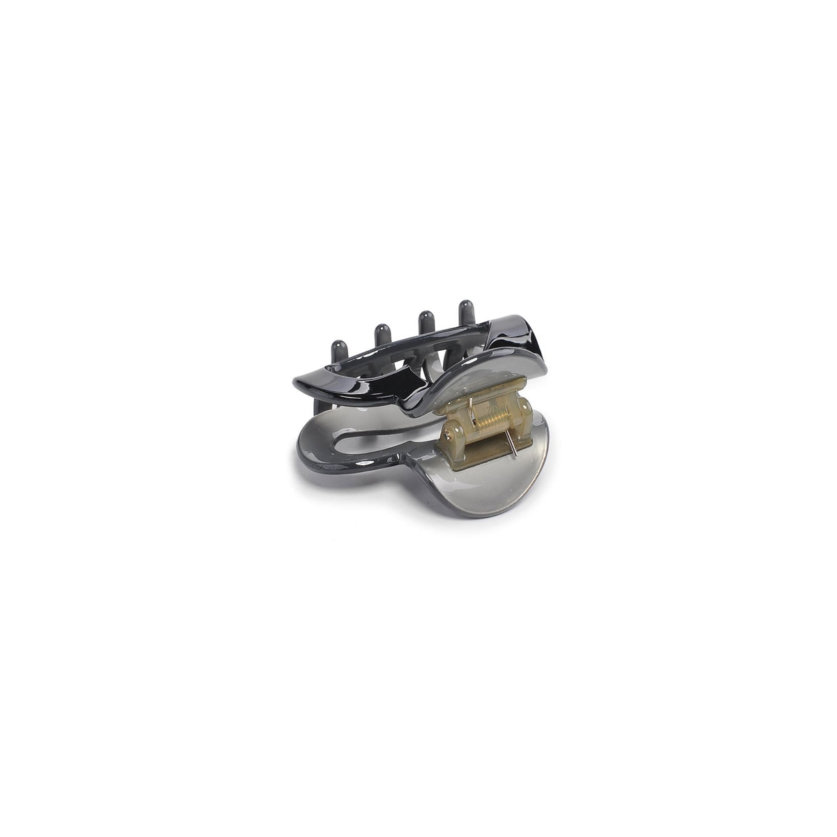Urban Expressions Heart Design Small Claw Hair Claw 818209013345 View 3 | Black