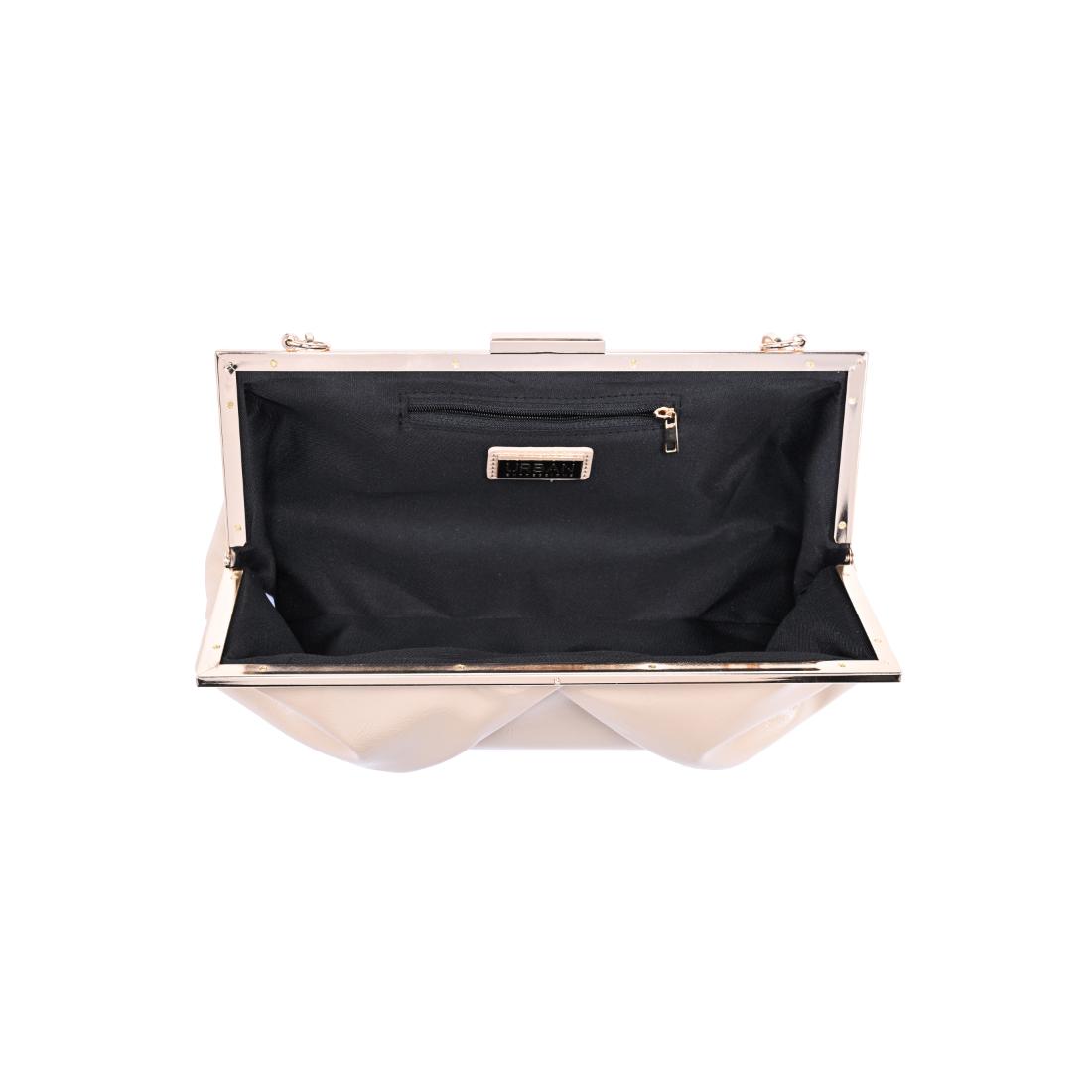Woman wearing Nude Urban Expressions Scottie Crossbody 840504207990 View 9 | Nude