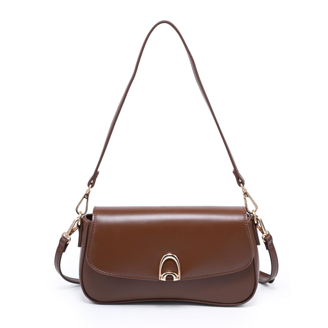 Urban Expressions Langdon Shoulder Bag 840504212734 View 5 | Chocolate