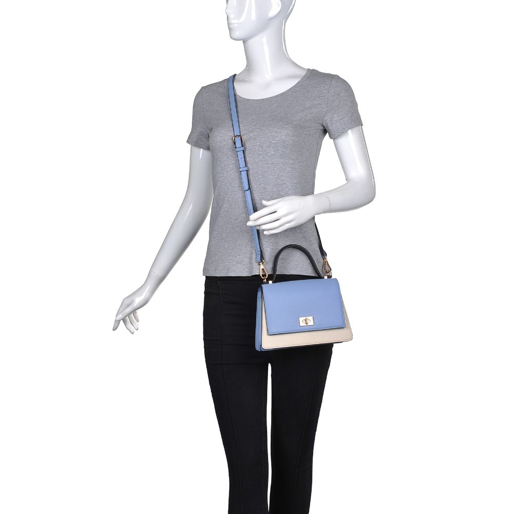 Product Image of Urban Expressions Jennifer Crossbody 840611170484 View 5 | Misty Blue