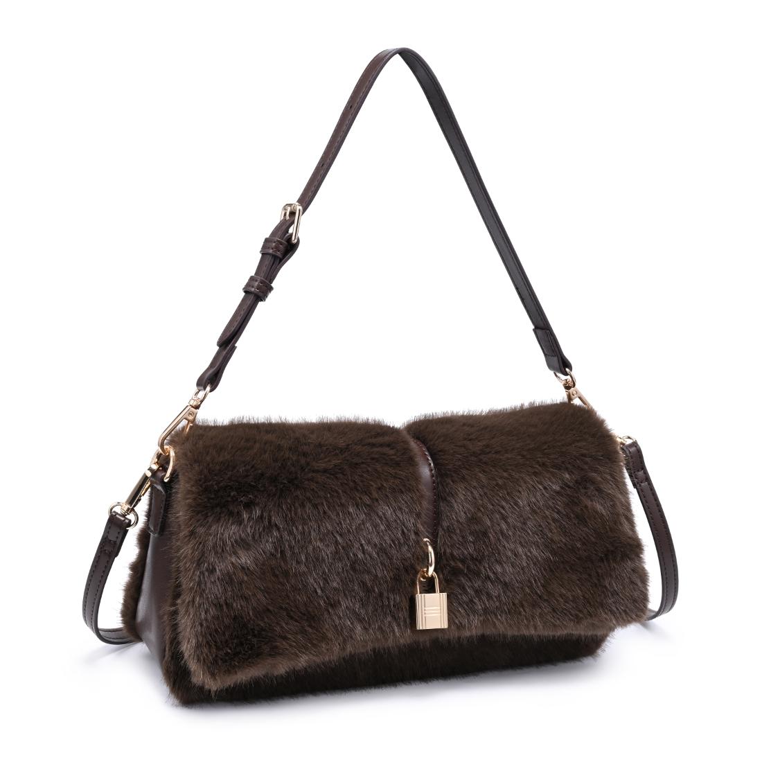 Urban Expressions Glorida Shoulder Bag 840504215032 View 2 | Chocolate
