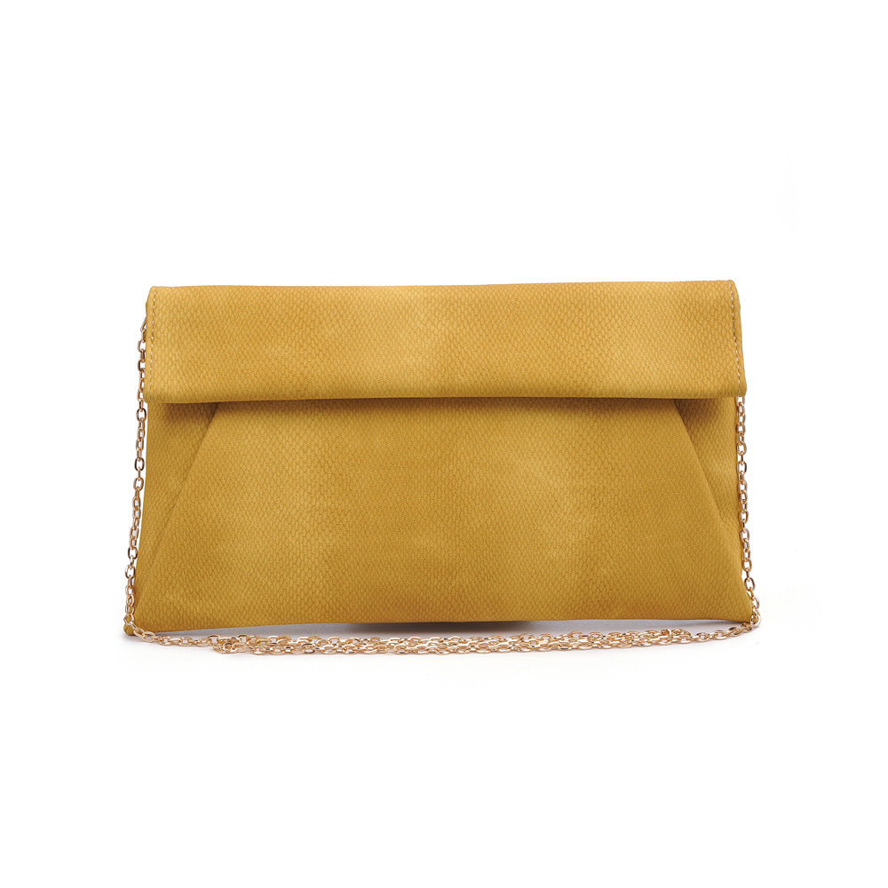 Product Image of Urban Expressions Emilia Clutch 840611159021 View 1 | Mustard