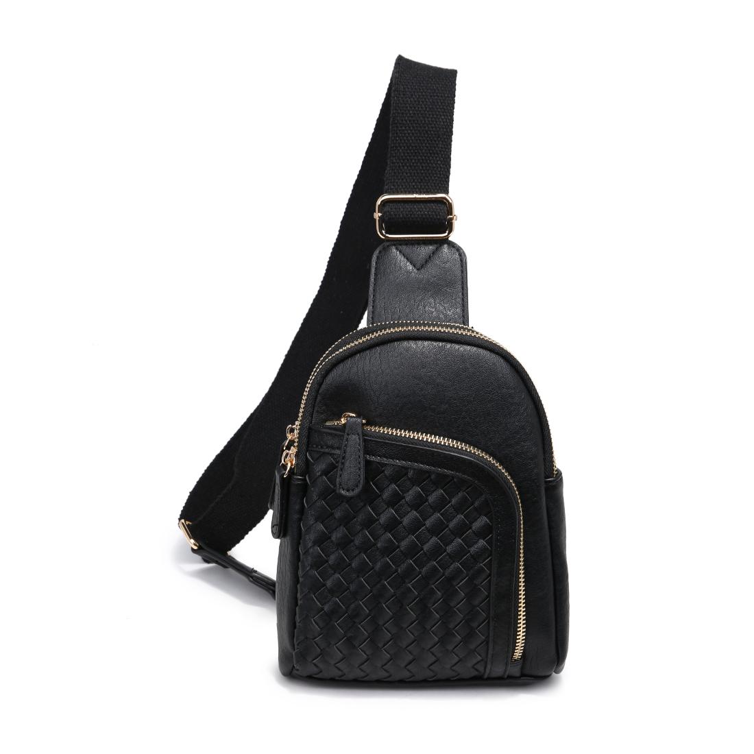 Product Image of Urban Expressions Forge - Woven Sling Backpack 840611196750 View 1 | Black