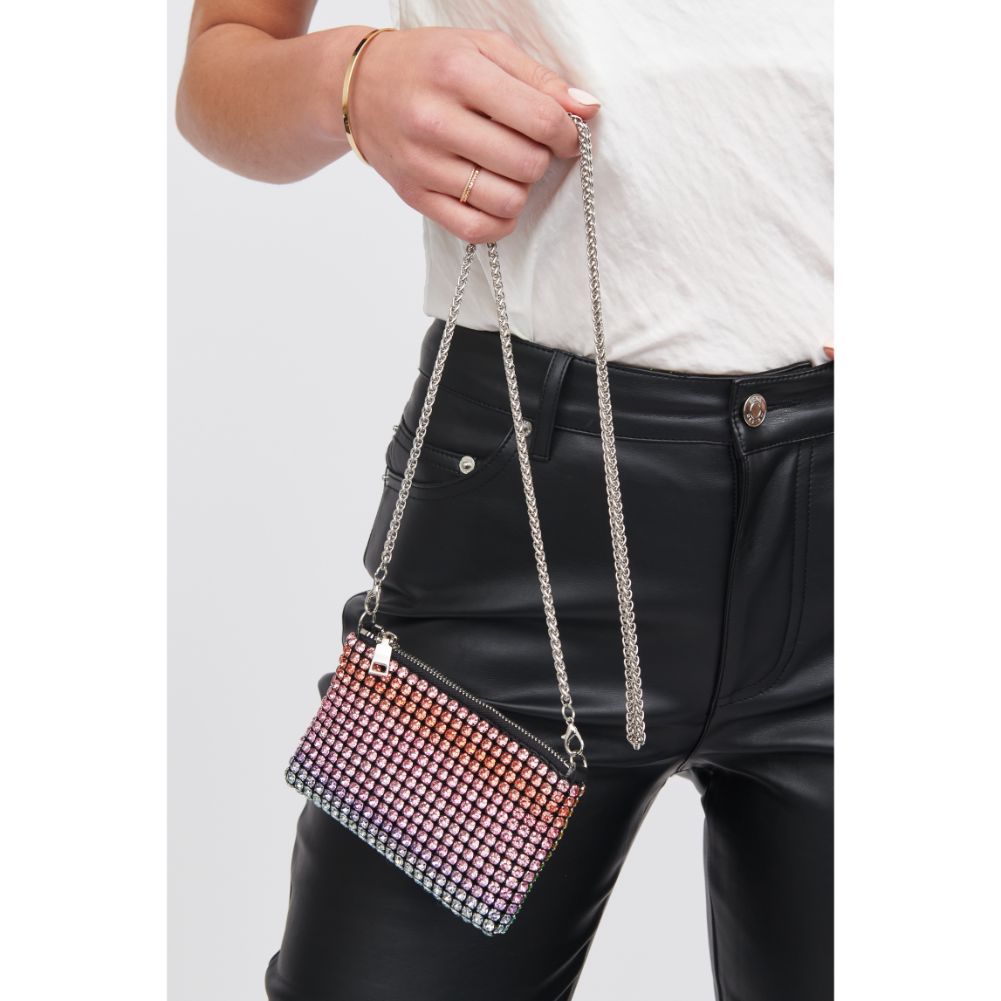 Woman wearing Multi Urban Expressions Christina Evening Bag 818209012829 View 2 | Multi
