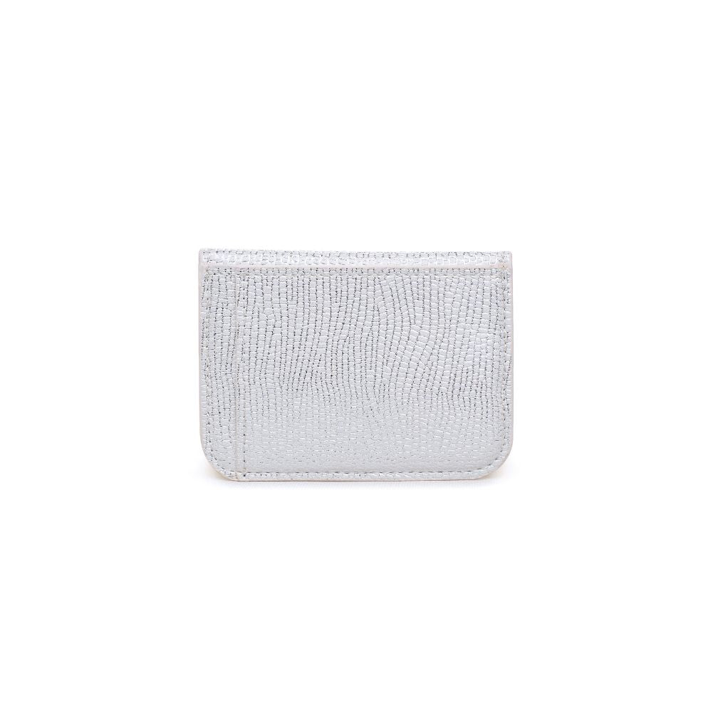 Woman wearing White Urban Expressions Fifi Exotic Card Holder NA-840611124296 View 6 | White