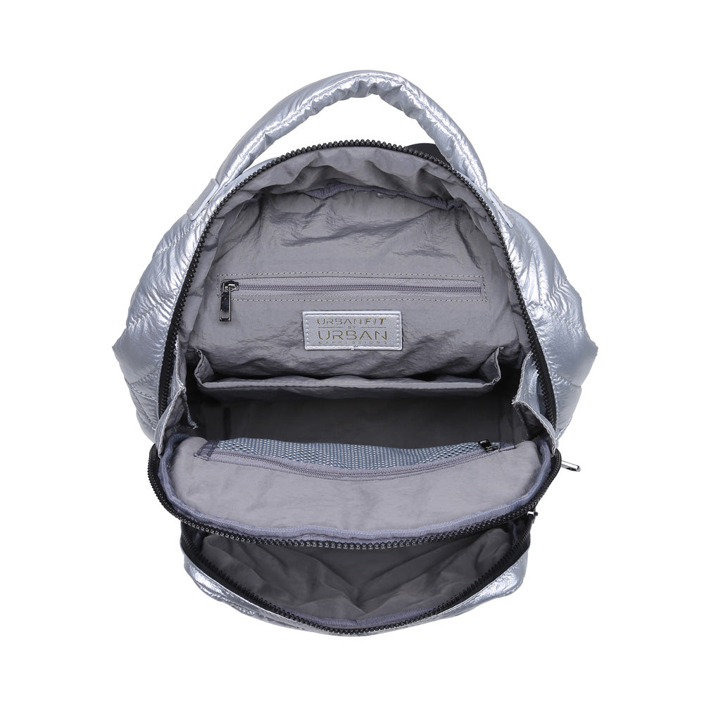 Product Image of Urban Expressions Grand Slam Backpack NA-840611162441 View 4 | Silver
