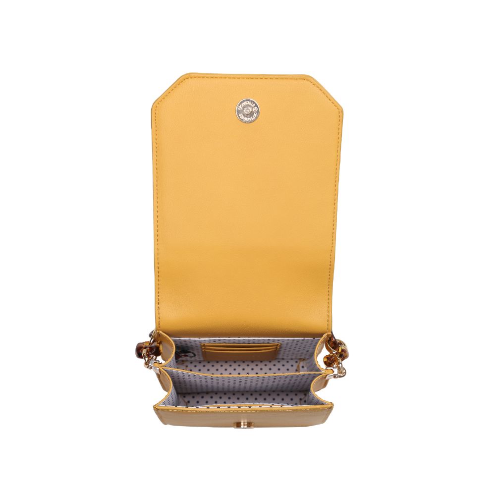 Woman wearing Lemon Urban Expressions Bobbie Crossbody 840611169969 View 9 | Lemon