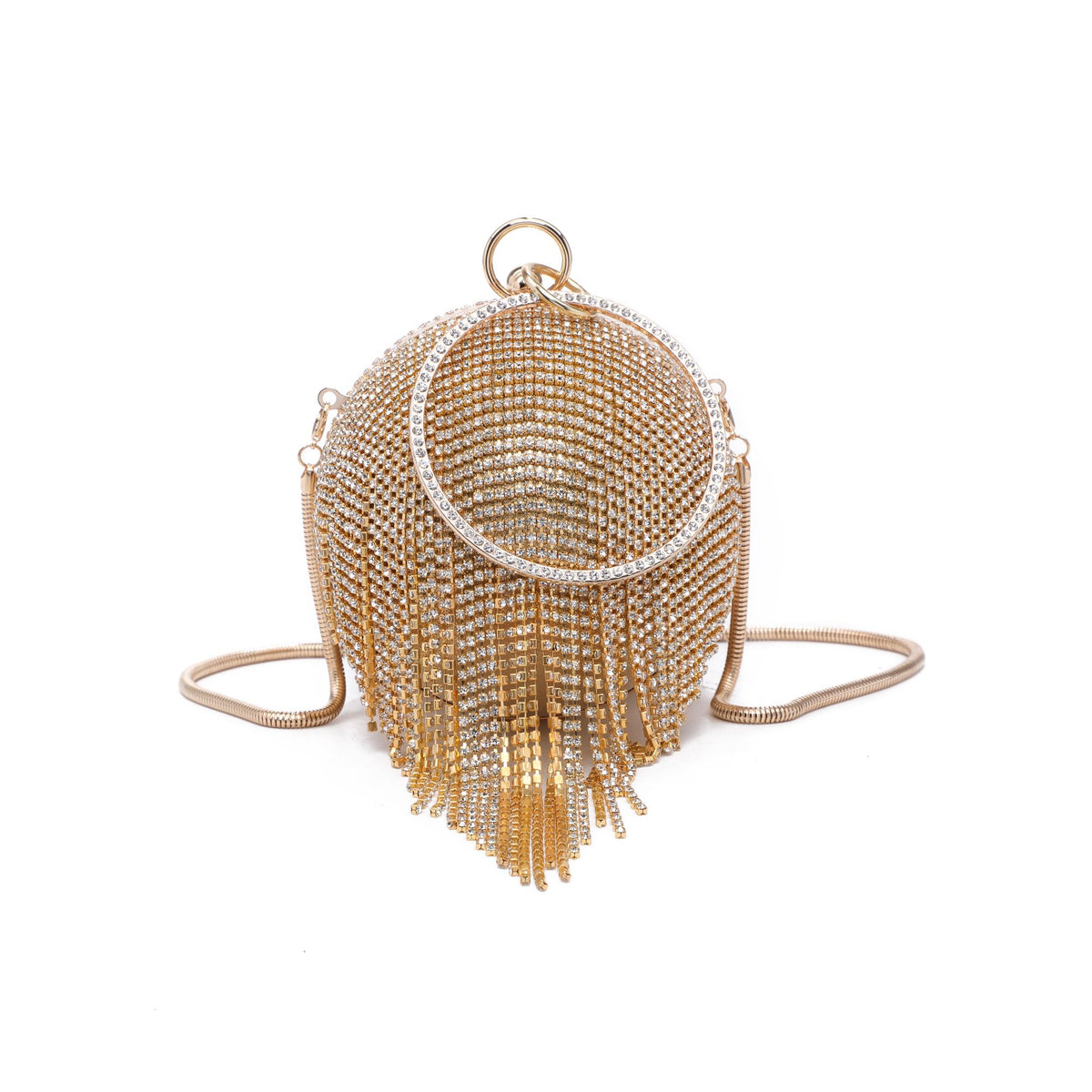 Product Image of Urban Expressions Jubilee Evening Bag 818209014441 View 5 | Gold