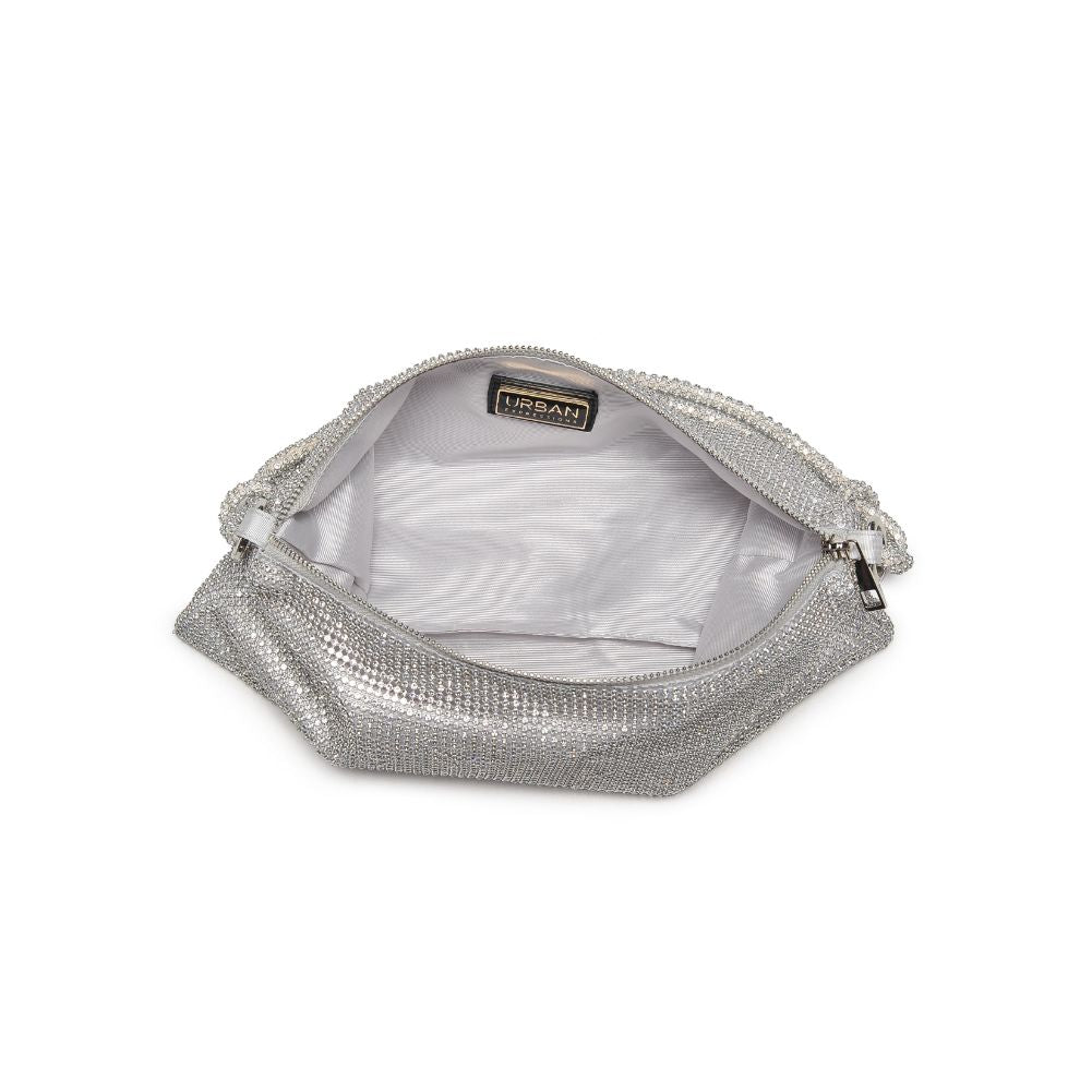 Product Image of Urban Expressions Paris Evening Bag 818209014434 View 8 | Silver