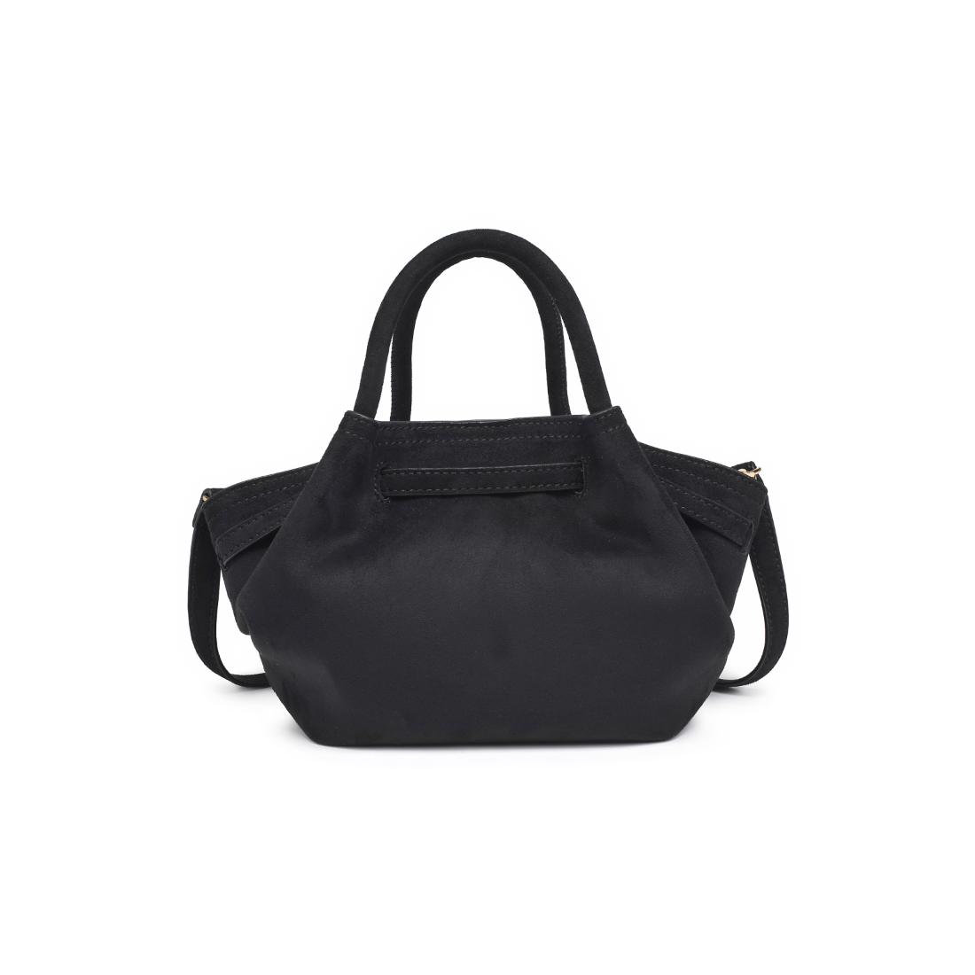 Product Image of Urban Expressions Selena - Faux Suede Crossbody 840611199188 View 7 | Black