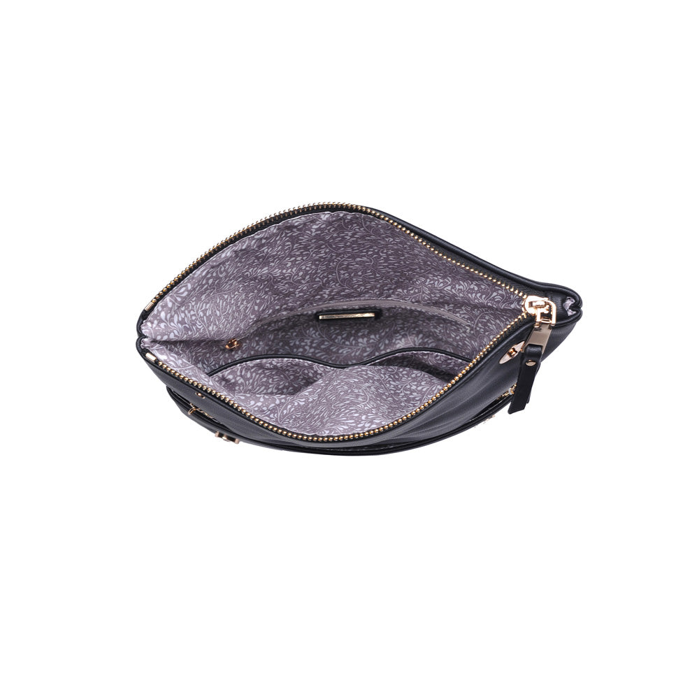 Product Image of Urban Expressions Ellington Embroidered Clutch NA-840611159397 View 4 | Black