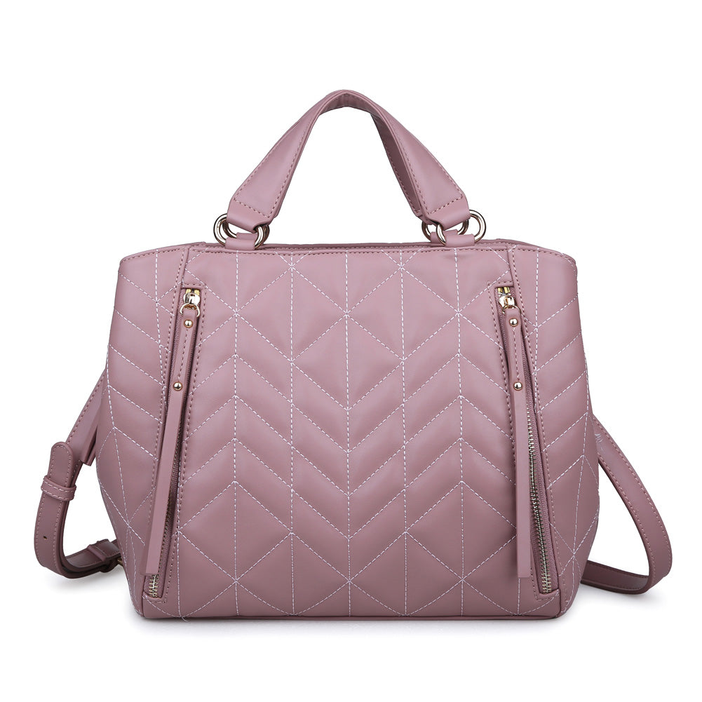Product Image of Urban Expressions Simone Satchel NA-840611150004 View 1 | Blush