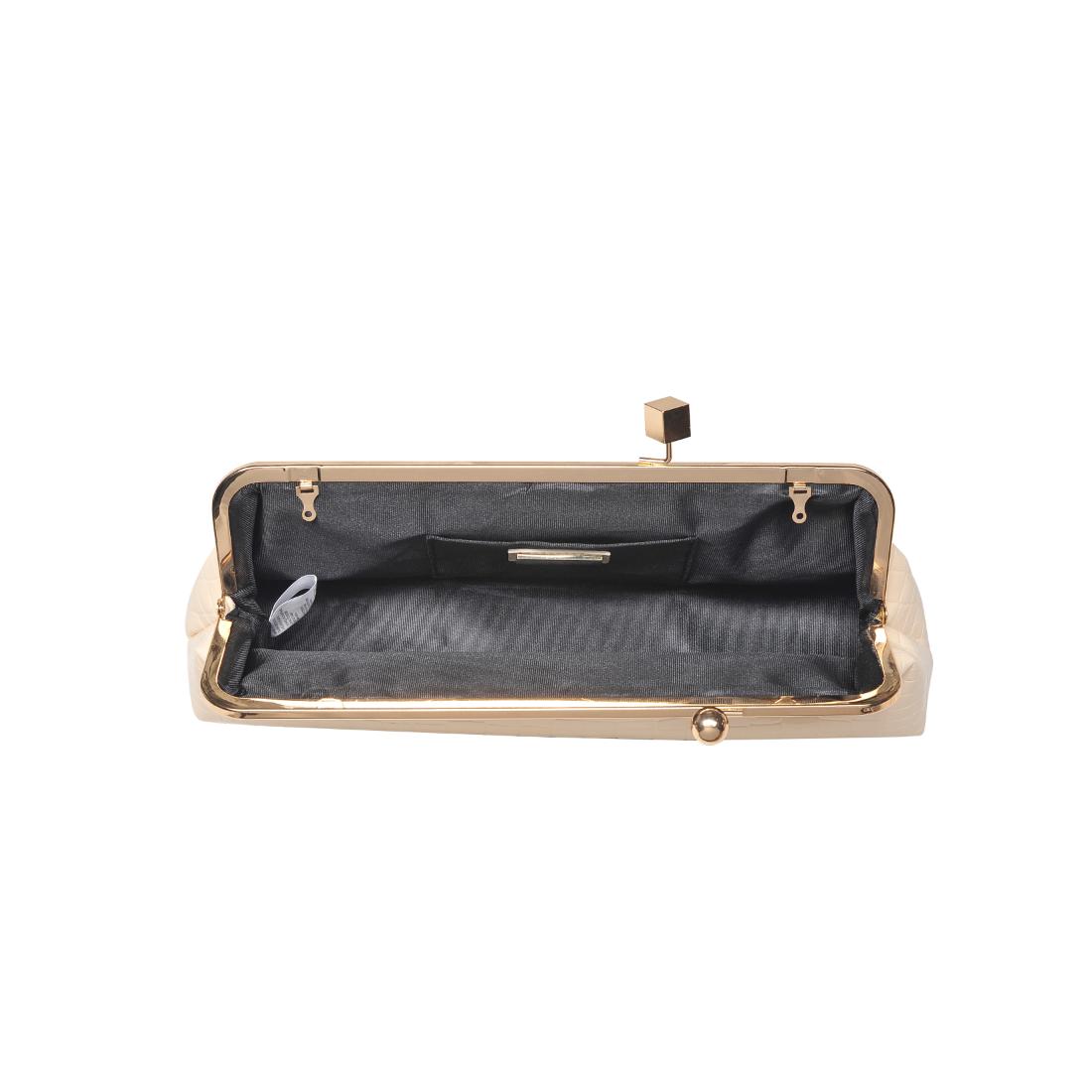 Product Image of Urban Expressions Piper Clutch 840504200755 View 8 | Cream