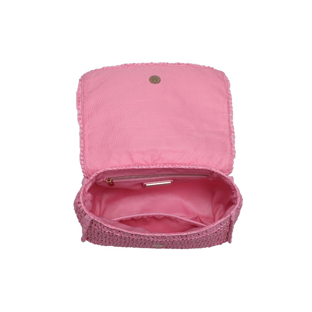 Woman wearing Pink Urban Expressions Catalina Crossbody 840611111302 View 9 | Pink