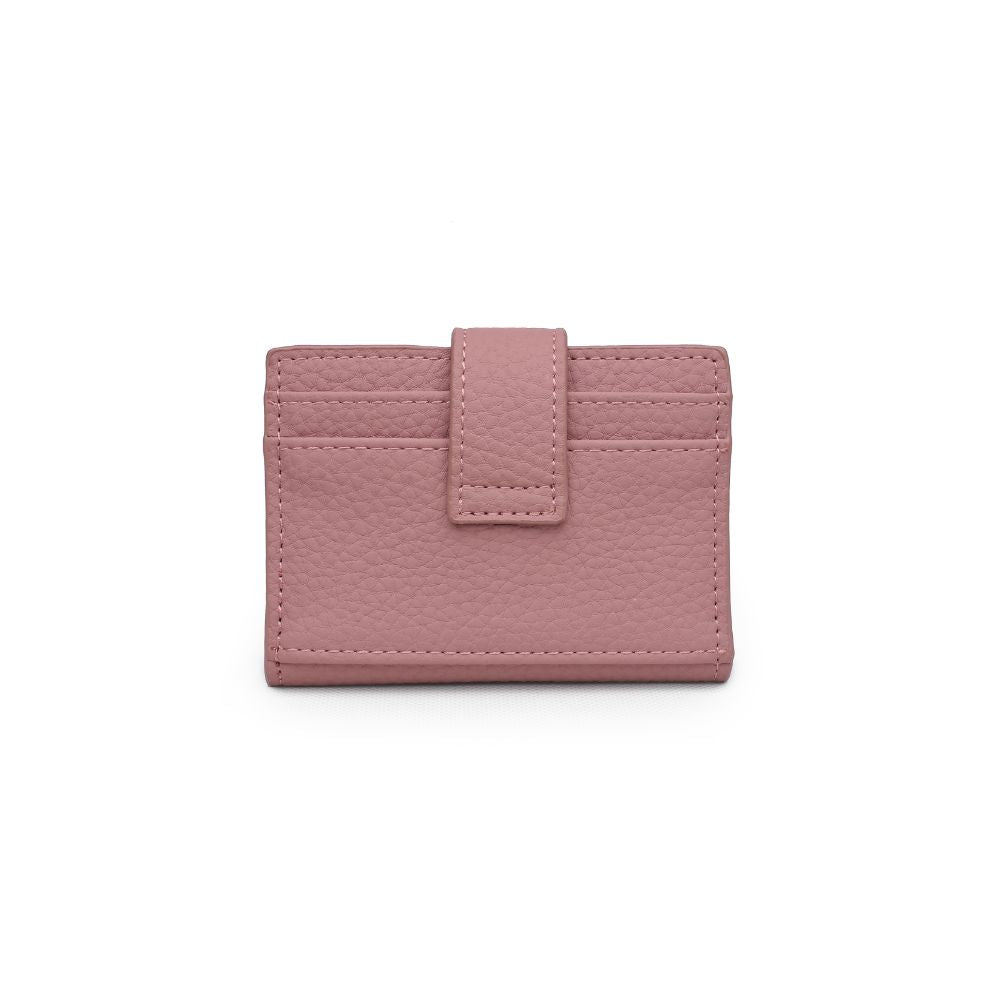 Product Image of Urban Expressions Lola Card Holder 840611164797 View 3 | Mauve
