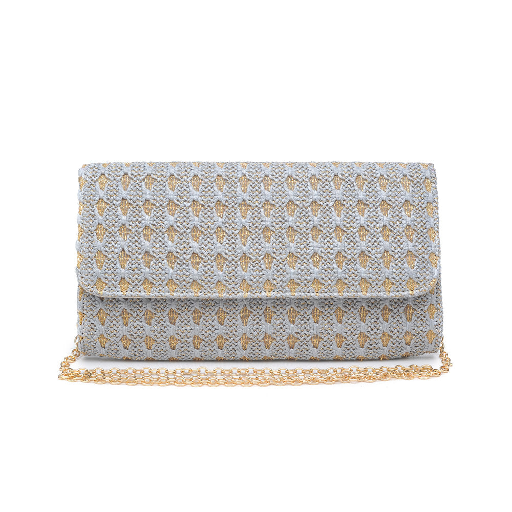 Product Image of Urban Expressions Bahamas Clutch NA-840611144232 View 1 | Grey