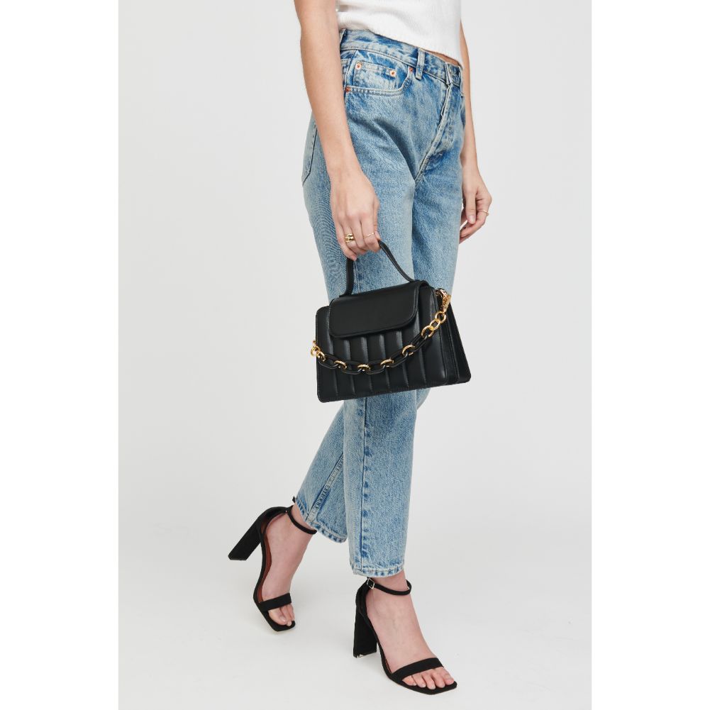 Woman wearing Black Urban Expressions Yasmin Crossbody 818209019958 View 2 | Black