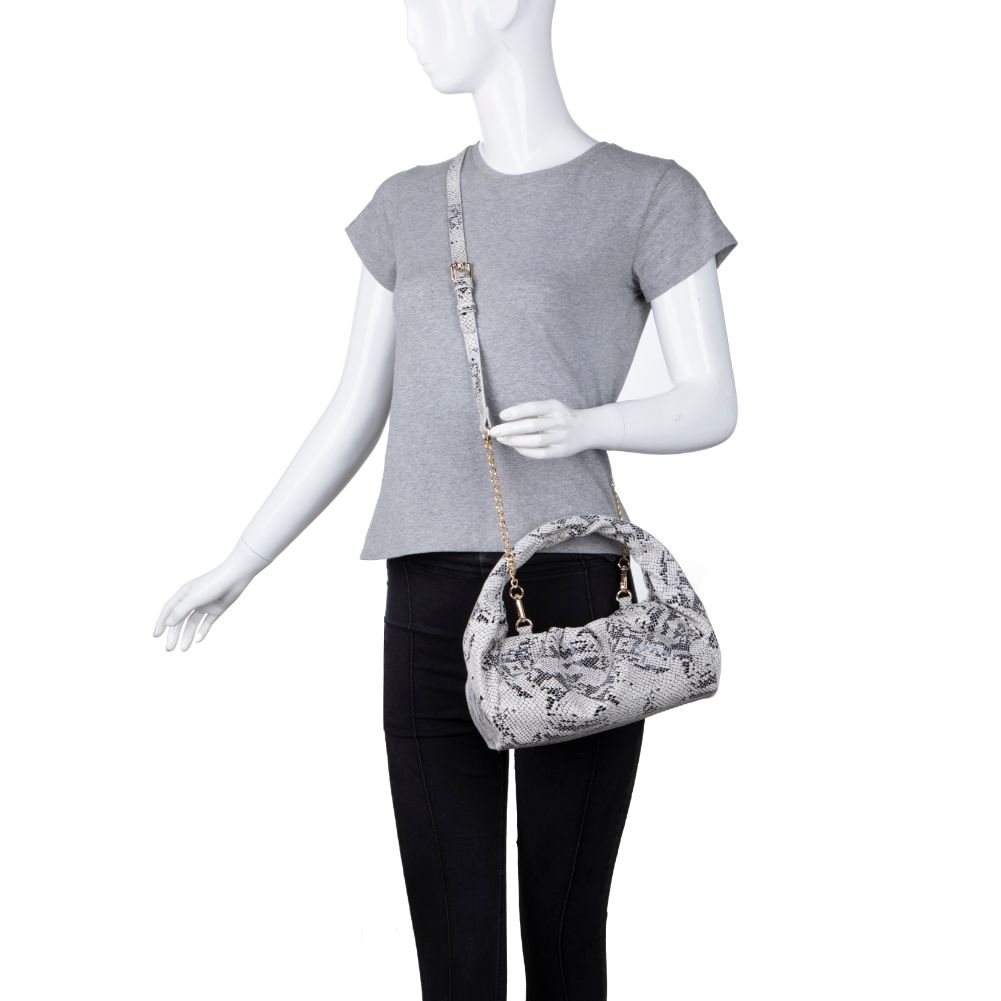 Product Image of Urban Expressions Frida Hobo 840611175502 View 5 | White Black
